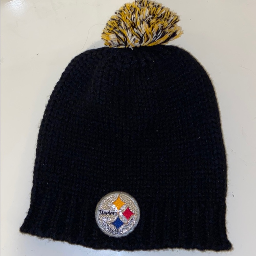 Sequin Steelers Beanie